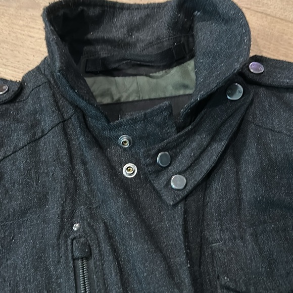 Victorinox vintage military style black wool jacket. - Picture 7 of 16